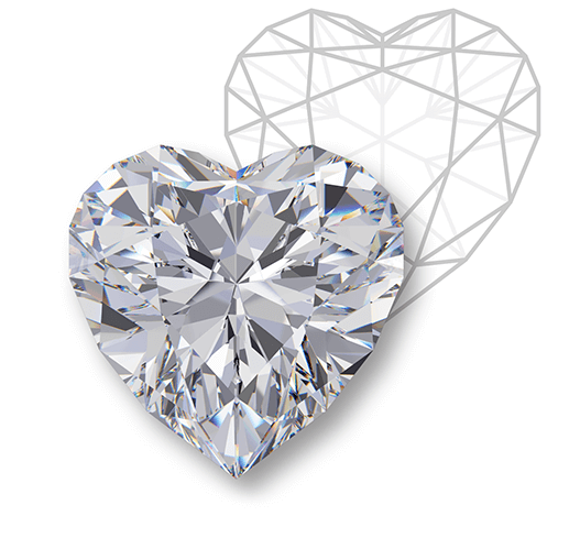 Heart Diamonds - Dharam Creation