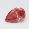 0.58 Carat Pear Shaped Good Cut Pink- SI2 Lab Grown Diamond