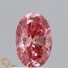 0.65 Carat Oval Shaped Good Cut Pink- VS1 Lab Grown Diamond