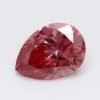 0.68 Carat Pear Shaped Good Cut Pink- SI2 Lab Grown Diamond