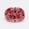 0.69 Carat Oval Shaped Very Good Cut Pink- VS2 Lab Grown Diamond