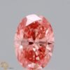 0.69 Carat Oval Shaped Good Cut Pink- VS2 Lab Grown Diamond