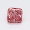 0.71 Carat Cushion Shaped Good Cut Pink- SI1 Lab Grown Diamond