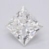 0.72 Carat Princess Shaped Excellent Cut G- VVS2 Lab Grown Diamond