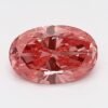 0.76 Carat Oval Shaped Very Good Cut Pink- VS1 Lab Grown Diamond