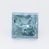 0.79 Carat Princess Shaped Very Good Cut Blue- VVS2 Lab Grown Diamond