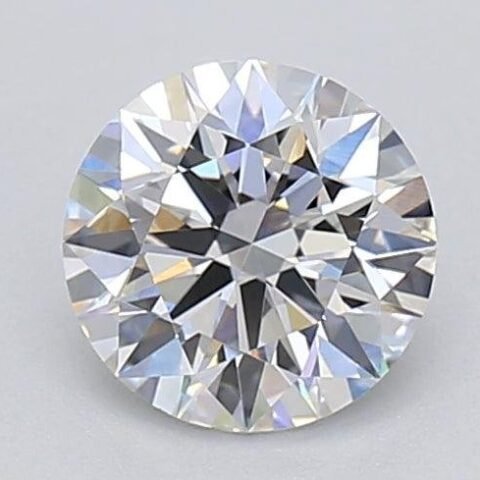 0.79 Carat Round Shaped Excellent Cut G- VS1 Lab Grown Diamond