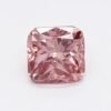 0.7 Carat Cushion Shaped Very Good Cut Pink- VS2 Lab Grown Diamond
