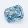0.81 Carat Radiant Shaped Very Good Cut Blue- VS1 Lab Grown Diamond