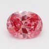 0.81 Carat Oval Shaped Good Cut Pink- SI2 Lab Grown Diamond