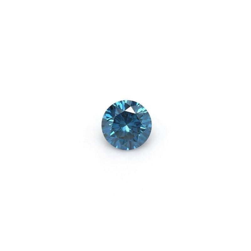 0.84 Carat Round Shaped Very Good Cut Blue- VS1 Lab Grown Diamond