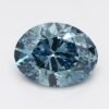 0.85 Carat Oval Shaped Very Good Cut Blue- SI1 Lab Grown Diamond