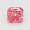 0.87 Carat Cushion Shaped Good Cut Pink- SI1 Lab Grown Diamond