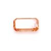 0.8 Carat Emerald Shaped Good Cut Pink- SI1 Lab Grown Diamond