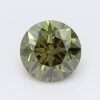 0.91 Carat Round Shaped Good Cut Green- VS1 Lab Grown Diamond