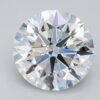 0.93 Carat Round Shaped Excellent Cut F- VVS2 Lab Grown Diamond