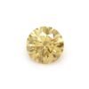 0.93 Carat Round Shaped Excellent Cut Yellow- I1 Lab Grown Diamond