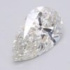 0.96 Carat Pear Shaped Excellent Cut G- VVS2 Lab Grown Diamond