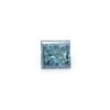 0.98 Carat Princess Shaped Good Cut Blue- VS2 Lab Grown Diamond