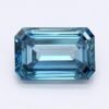 0.98 Carat Emerald Shaped Good Cut Blue- SI2 Lab Grown Diamond