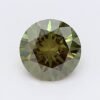 0.9 Carat Round Shaped Good Cut Green- VS2 Lab Grown Diamond