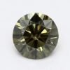 1.01 Carat Round Shaped Very Good Cut Green- VS2 Lab Grown Diamond