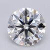 1.01 Carat Round Shaped Excellent Cut E- VS1 Lab Grown Diamond