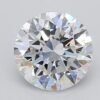 1.01 Carat Round Shaped Excellent Cut E- VS1 Lab Grown Diamond