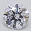 1.01 Carat Round Shaped Excellent Cut E- VS2 Lab Grown Diamond
