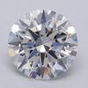 1.01 Carat Round Shaped Excellent Cut E- VS2 Lab Grown Diamond