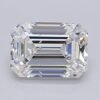 1.01 Carat Emerald Shaped Excellent Cut F- SI1 Lab Grown Diamond