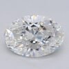1.01 Carat Oval Shaped Excellent Cut F- VS1 Lab Grown Diamond
