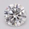 1.01 Carat Round Shaped Excellent Cut F- VS1 Lab Grown Diamond