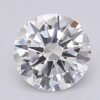 1.01 Carat Round Shaped Excellent Cut F- VS1 Lab Grown Diamond