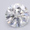 1.01 Carat Round Shaped Excellent Cut F- VS1 Lab Grown Diamond