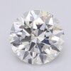 1.01 Carat Round Shaped Excellent Cut F- VS1 Lab Grown Diamond