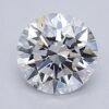 1.01 Carat Round Shaped Excellent Cut F- VS2 Lab Grown Diamond
