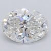 1.01 Carat Oval Shaped Excellent Cut F- VVS2 Lab Grown Diamond