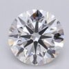 1.01 Carat Round Shaped Excellent Cut F- VVS2 Lab Grown Diamond