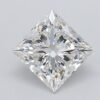 1.01 Carat Princess Shaped Excellent Cut G- VS1 Lab Grown Diamond