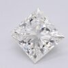 1.01 Carat Princess Shaped Excellent Cut G- VS1 Lab Grown Diamond