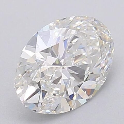 1.01 Carat Oval Shaped Excellent Cut G- VS2 Lab Grown Diamond