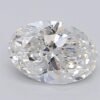 1.01 Carat Oval Shaped Excellent Cut G- VS2 Lab Grown Diamond