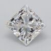 1.01 Carat Princess Shaped Excellent Cut G- VS2 Lab Grown Diamond