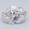 1.01 Carat Oval Shaped Excellent Cut G- VVS2 Lab Grown Diamond