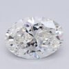 1.01 Carat Oval Shaped Excellent Cut G- VVS2 Lab Grown Diamond