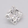 1.01 Carat Princess Shaped Excellent Cut G- VVS2 Lab Grown Diamond