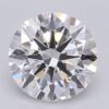 1.01 Carat Round Shaped Excellent Cut G- VVS2 Lab Grown Diamond