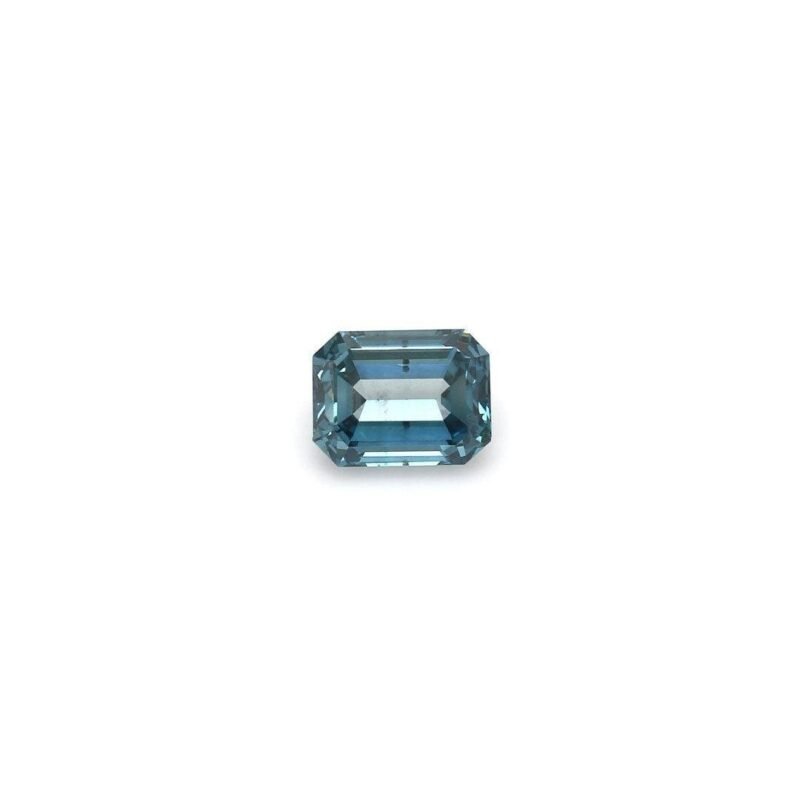 1.02 Carat Emerald Shaped Good Cut Blue- SI2 Lab Grown Diamond