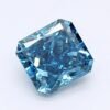 1.02 Carat Radiant Shaped Good Cut Blue- VS1 Lab Grown Diamond